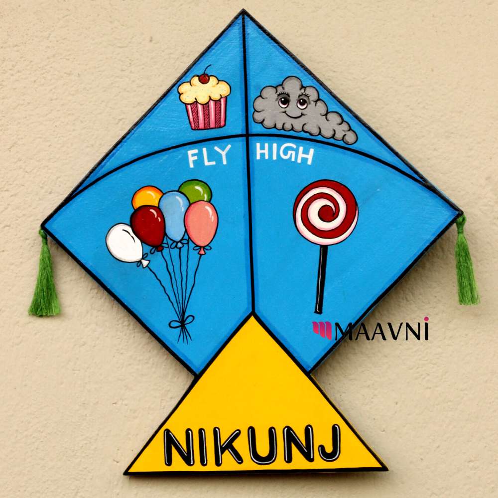 Kite Theme Kids Nameboard