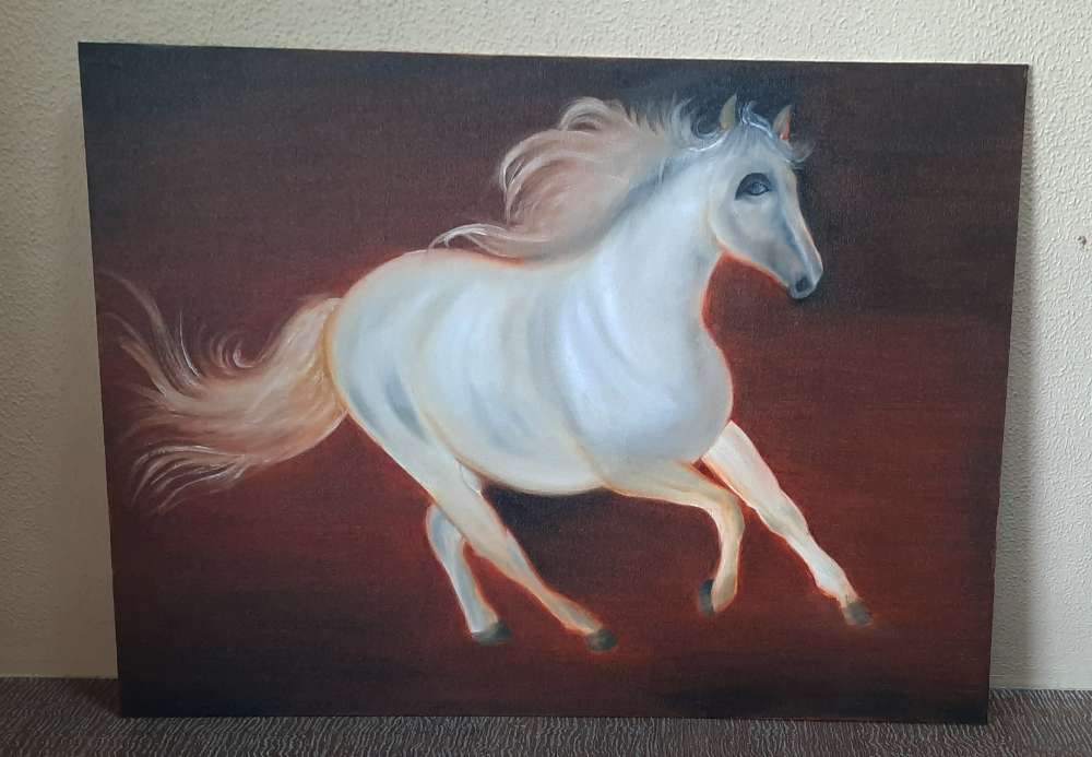 Horse Canvas Painting