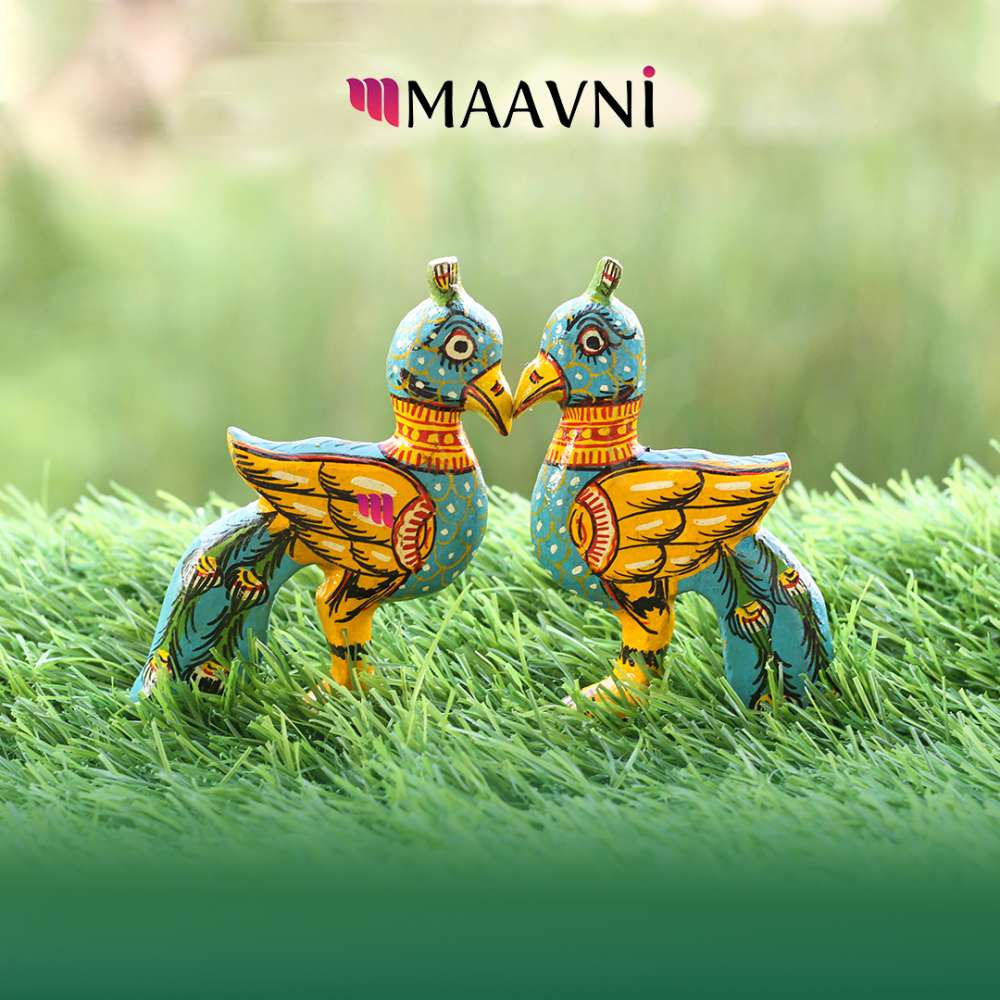 Peacock Wood Toy Cutouts