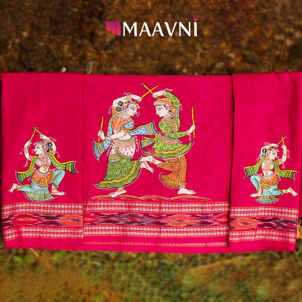 Dandiya Rass Blouse Pattachitra 1 Mt