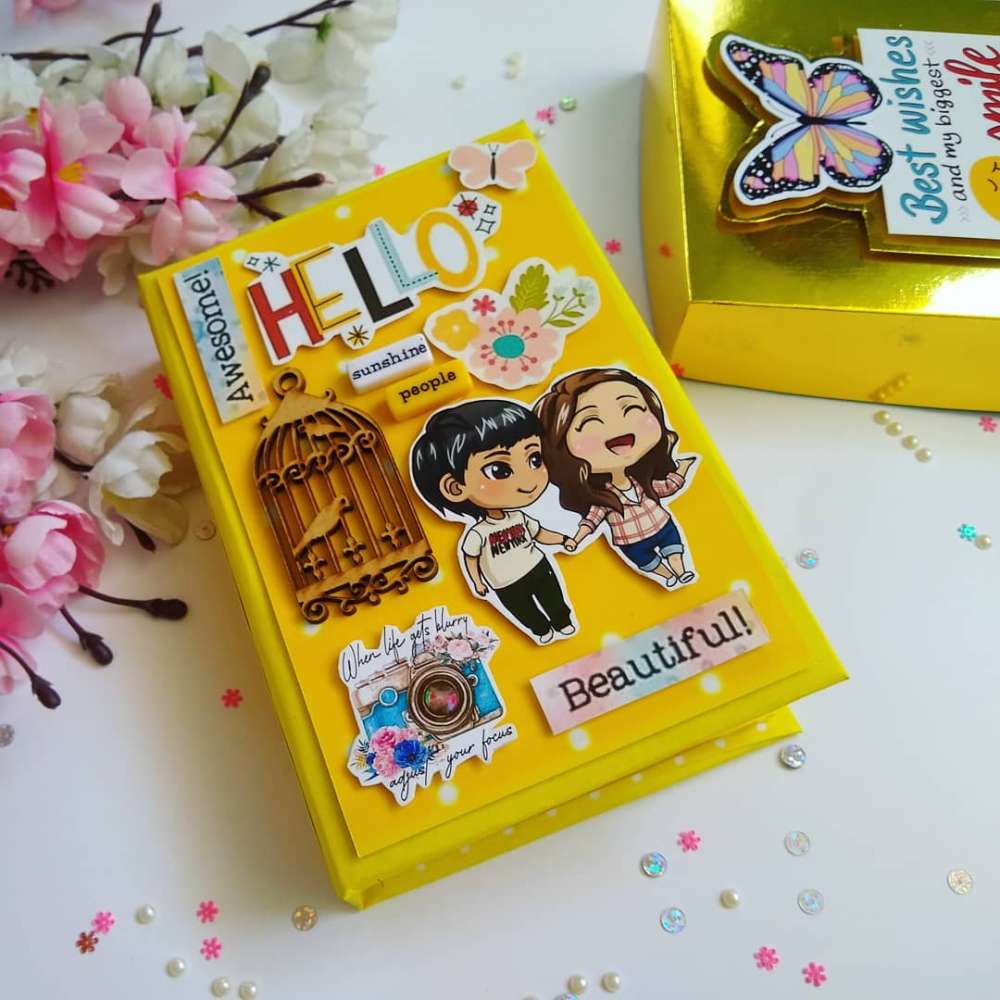 Birthday scrapbook for best friend