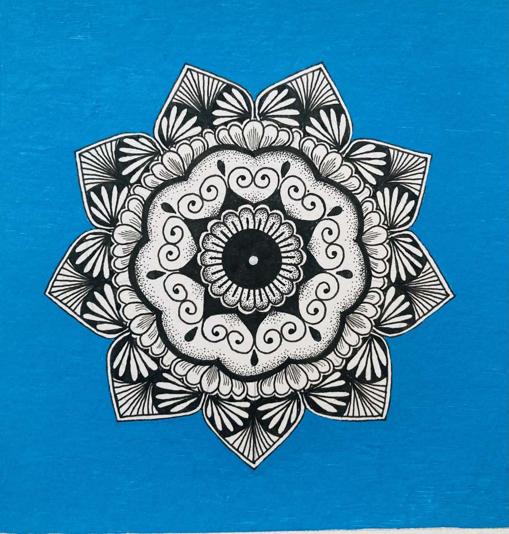 Mandala art print
