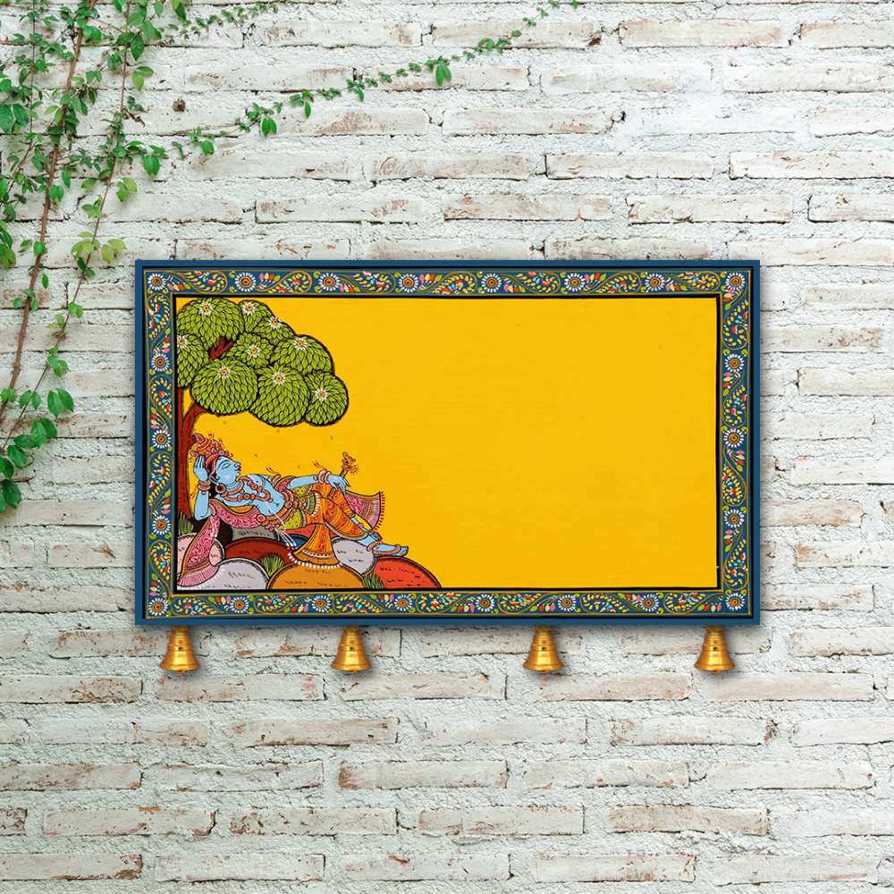 Resting Krishna Nameplate
