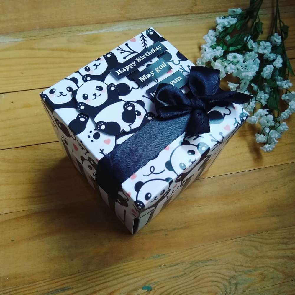 Panda Theme Explosion Box