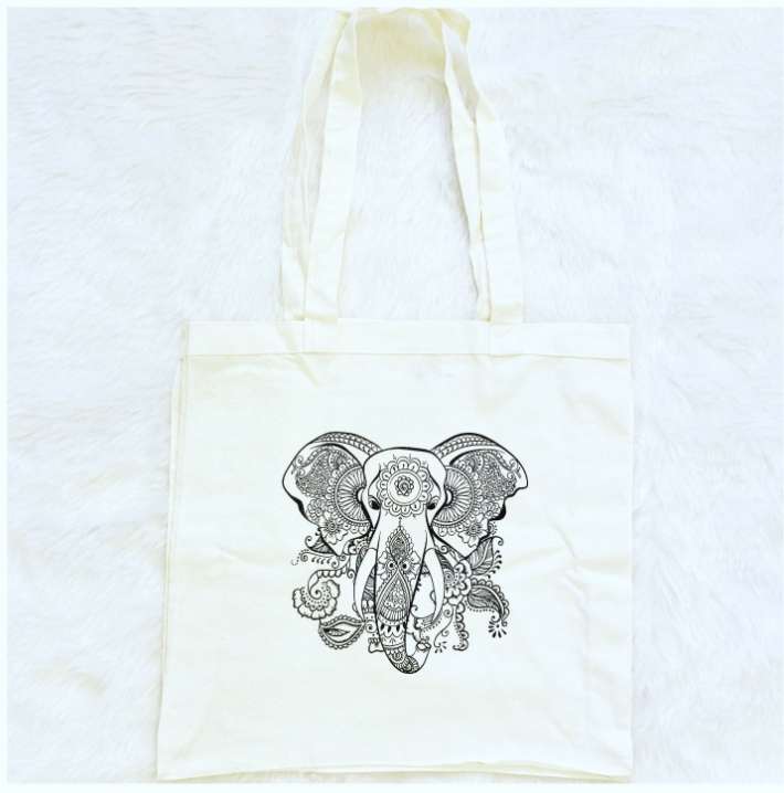 Elephant tote bag