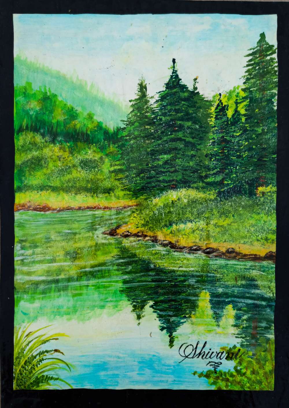 Acrylic Landscape
