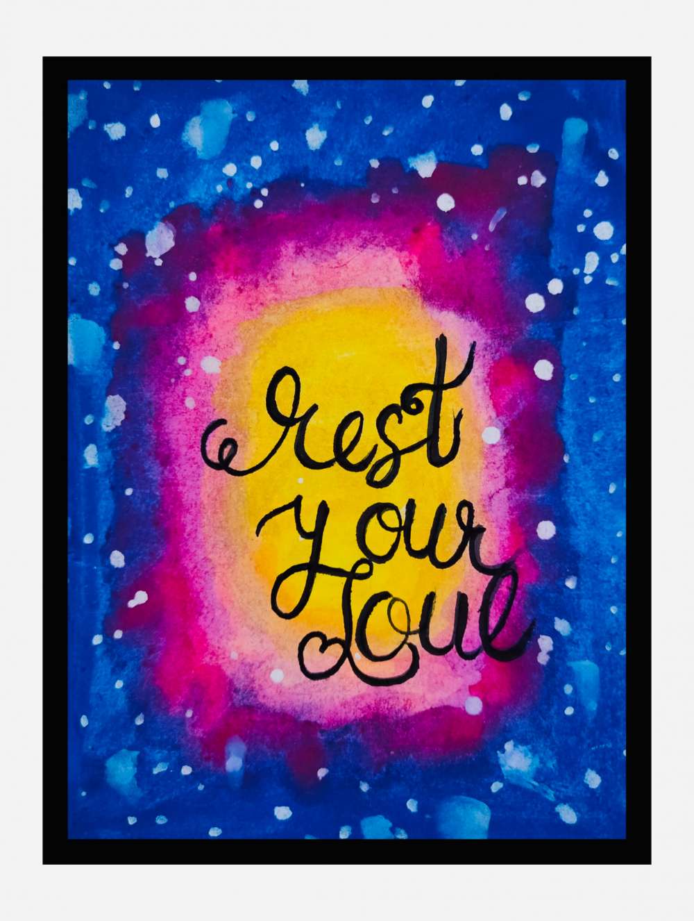 Watercolor painting