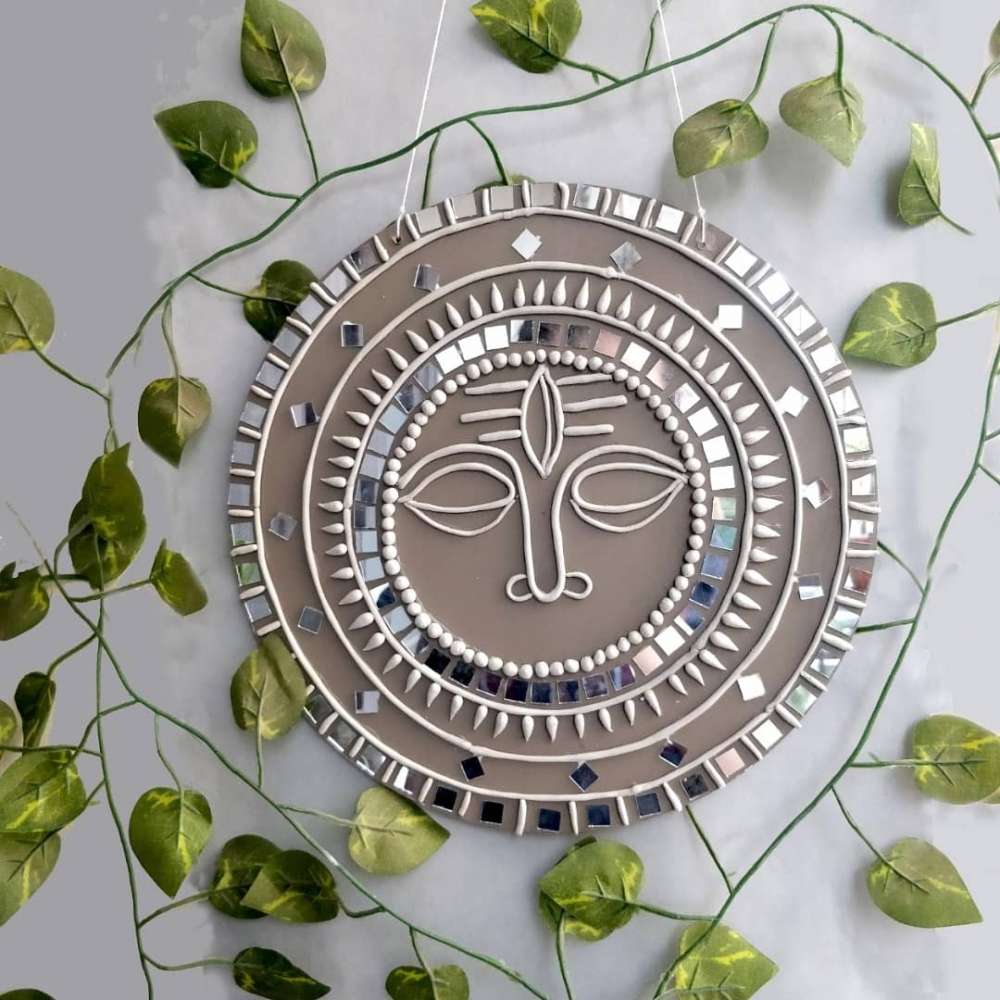 Lippan Shiva wall hanging