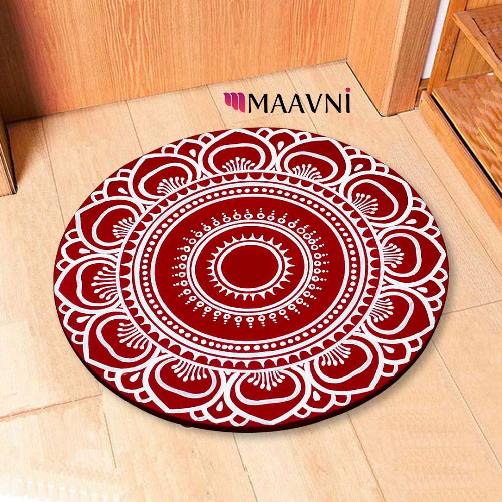 Odia Jhunti Style Rangoli Boards Pooja Room Maavni Designs