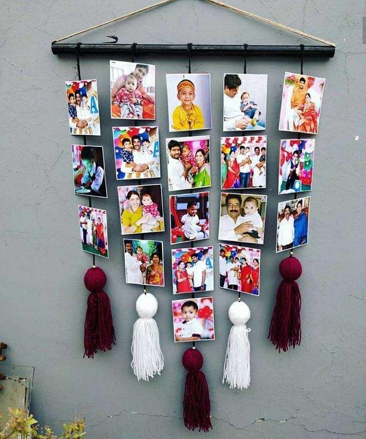 Picture Tassel Wall Hanging