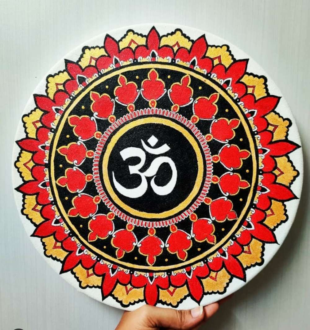 Om Mandala Art