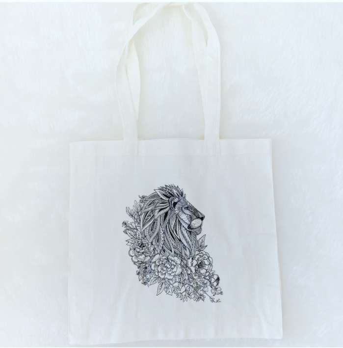 Lion tote