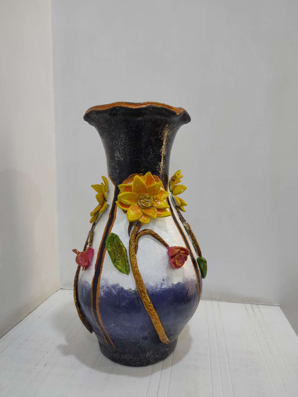 Sunflower mseal pot makeover