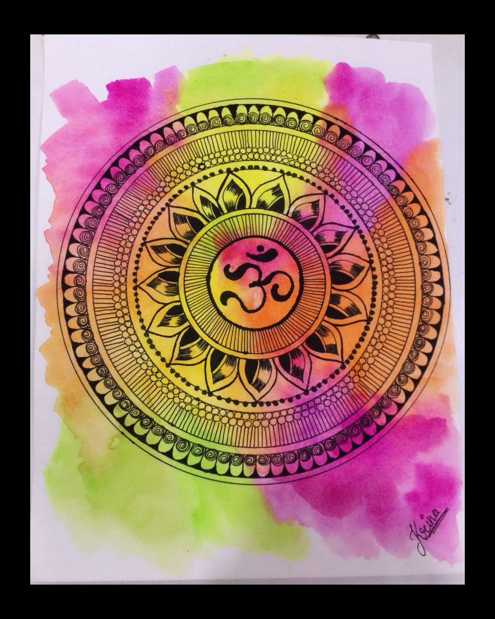 Om mandala
