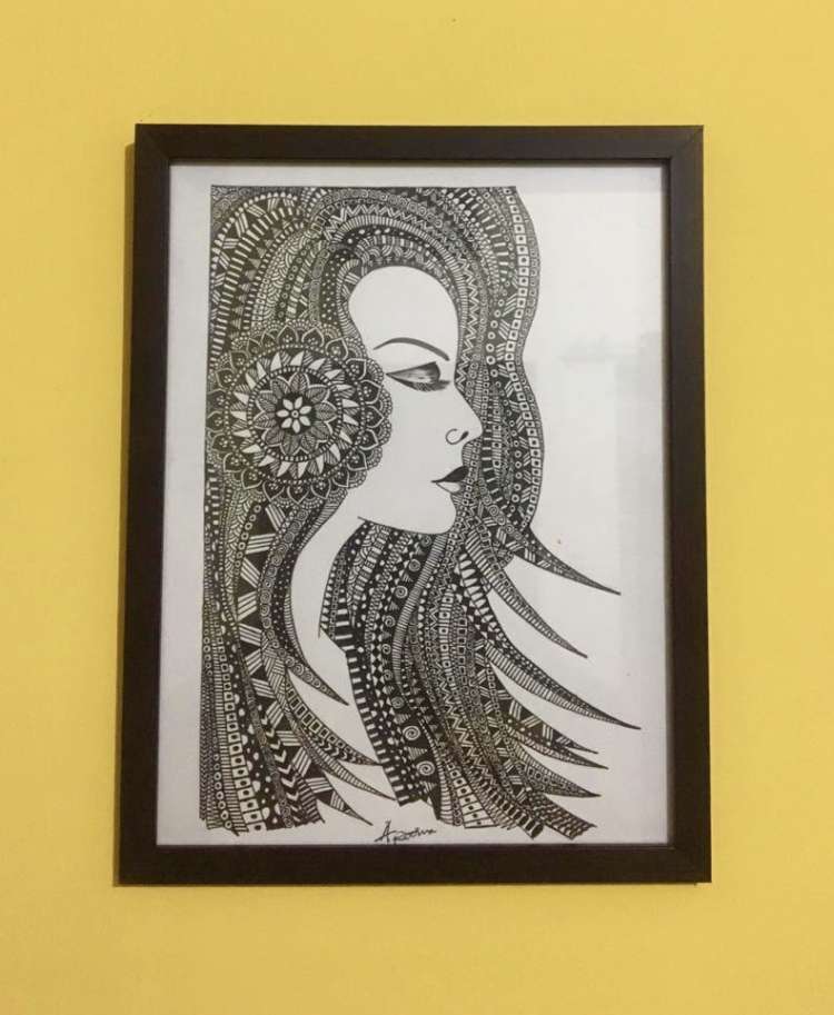 Music mandala art