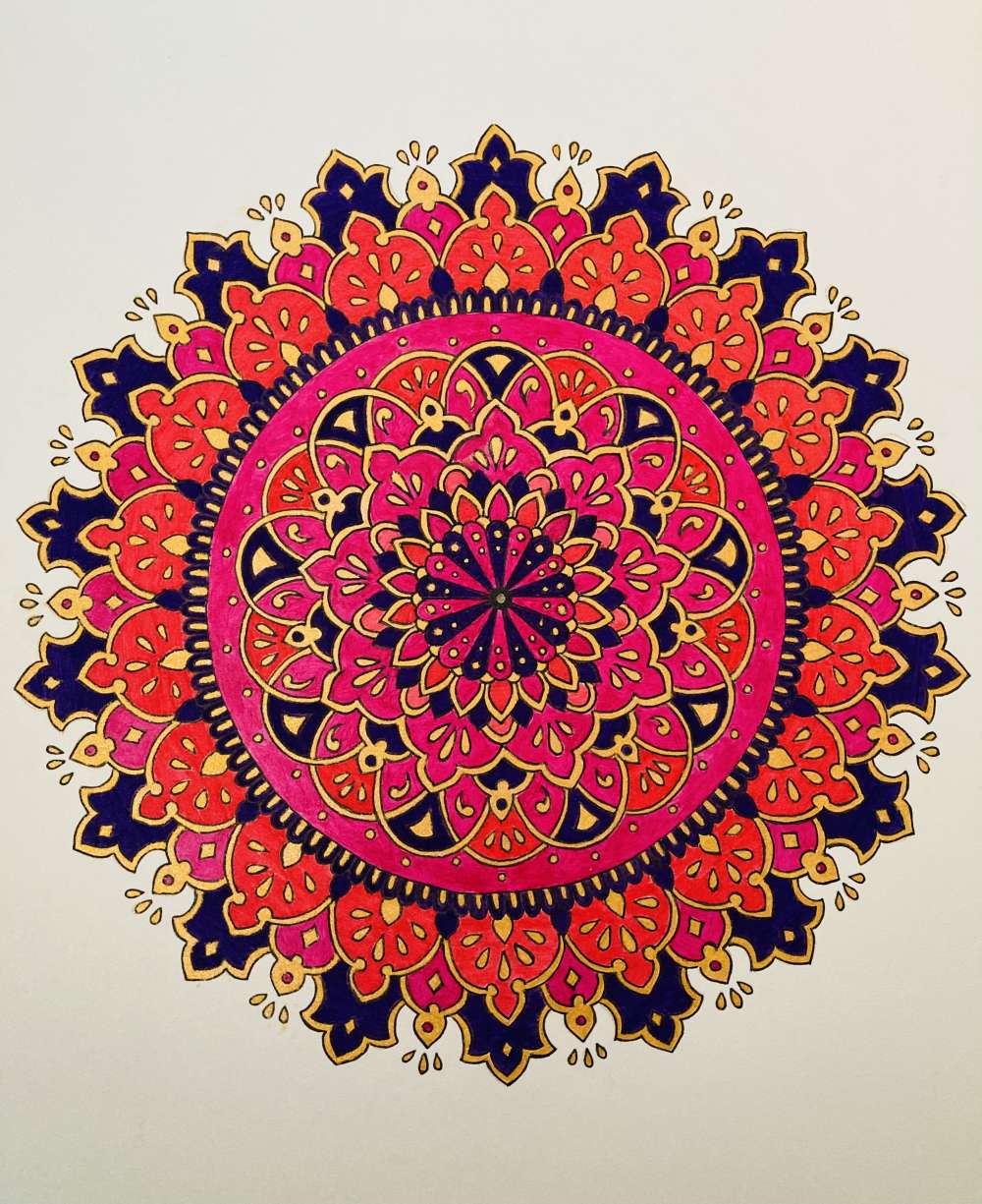 Ornate mandala