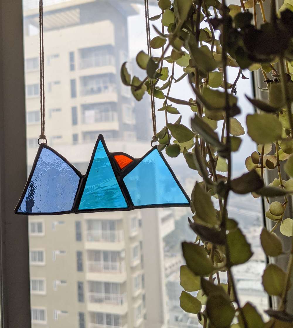 Stained glass Mountain
