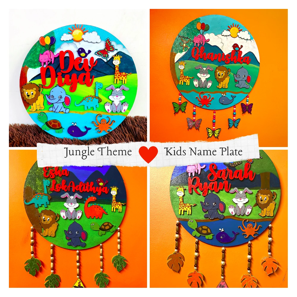Name Plate Ideas For Kids