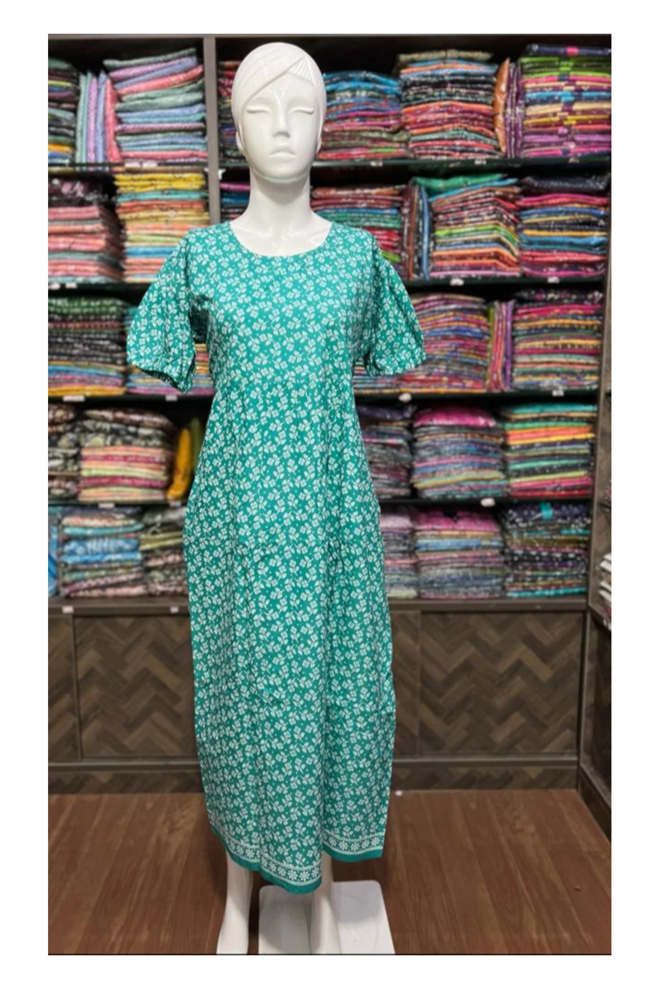 Jaipur Cotton Green Blazer main image 0
