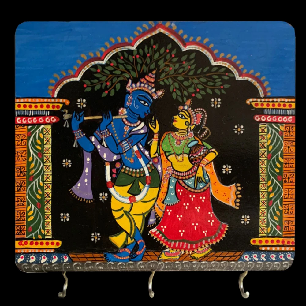 Hand painted key/jewellery holder