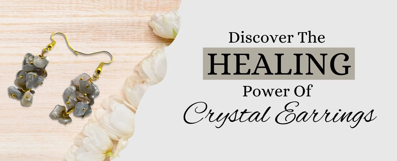 Crystal Earrings Fashion Accessories with Healing Benefits