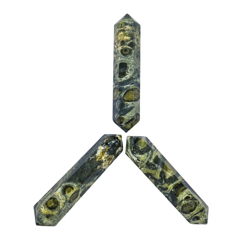 Kambaba Jasper Pencil Points (Double Terminated) (Set of 3)