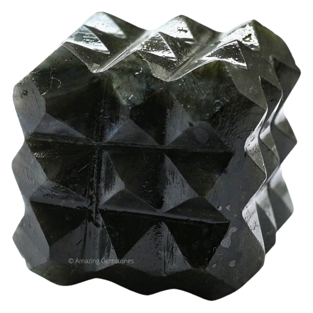 Labradorite Cube Pyramid