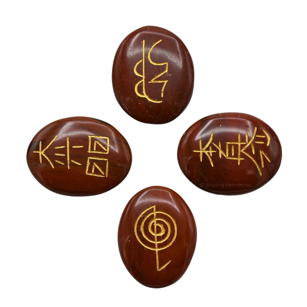 Red Jasper Usui Reiki Set