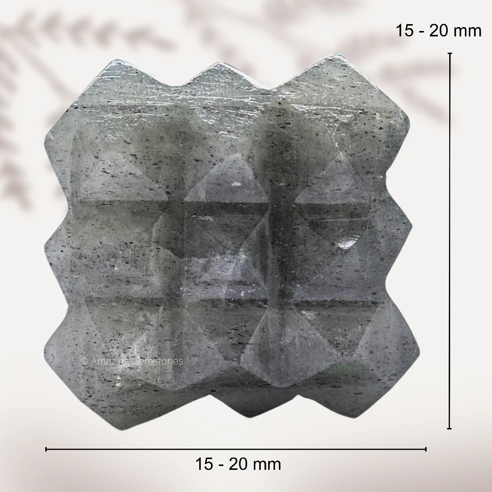 Aquamarine Cube Pyramid