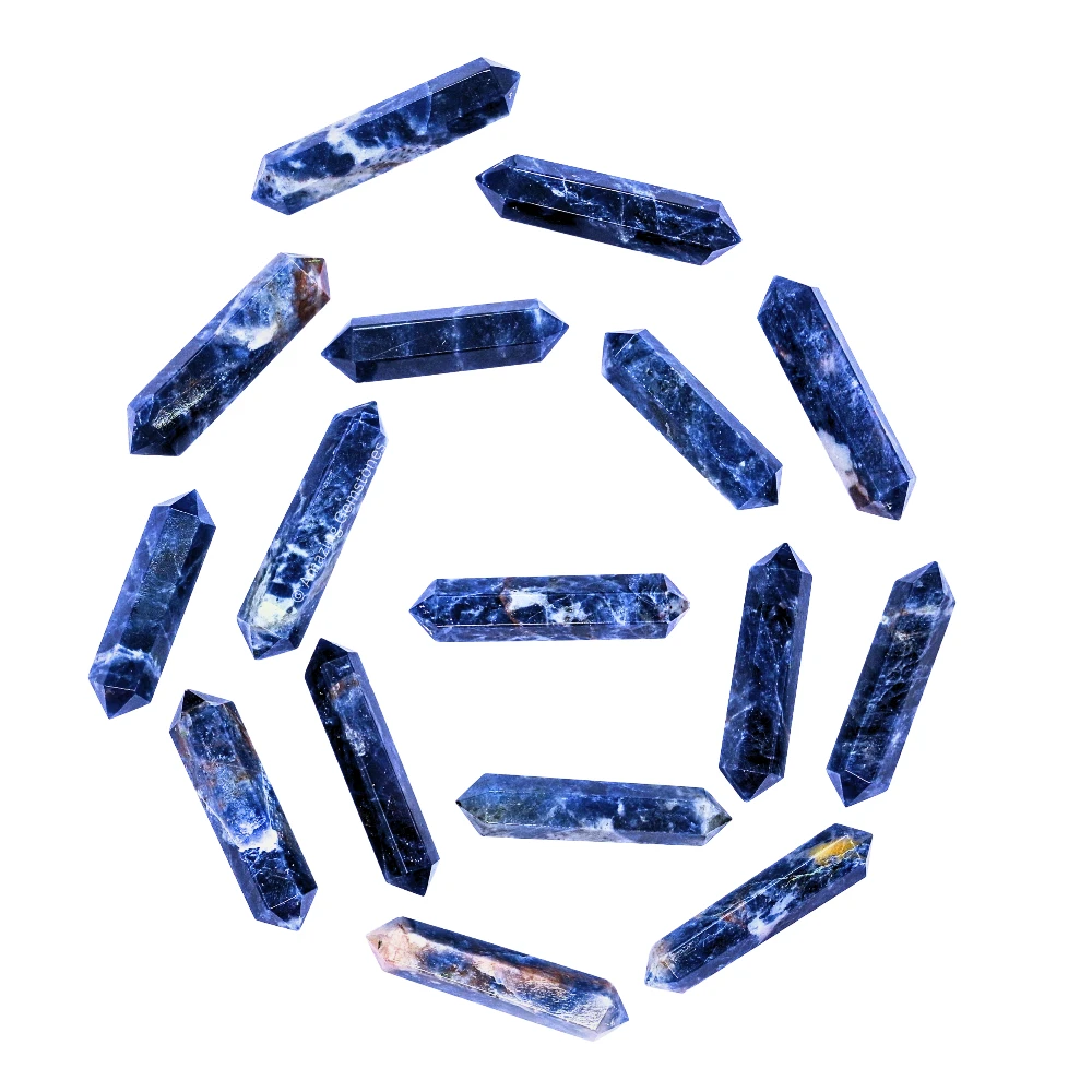 Sodalite Pencil Points (Double Terminated)