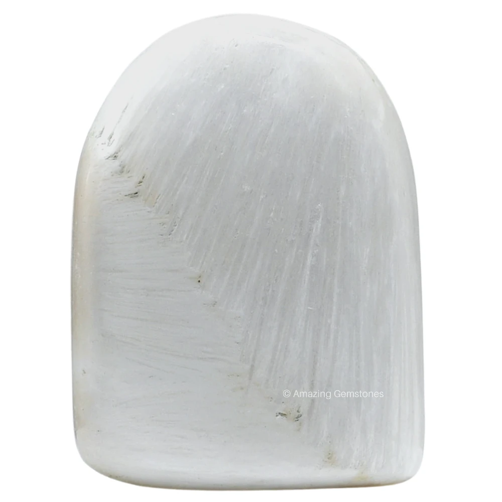 Scolecite Standing Palm Stone (Regular)