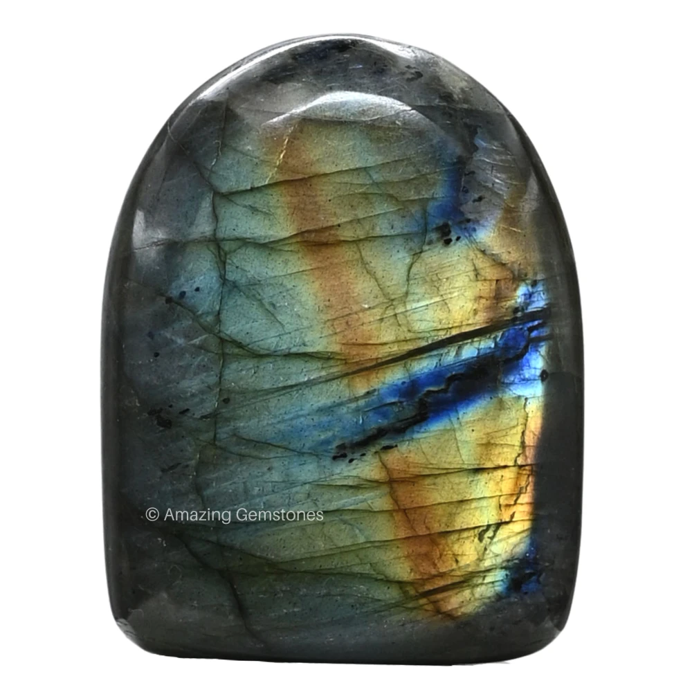 Labradorite Standing Palm Stone