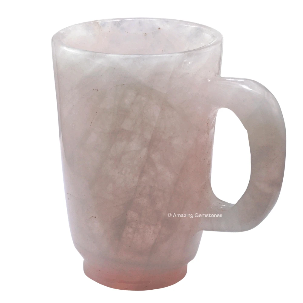 Rose Quartz Crystal Mug