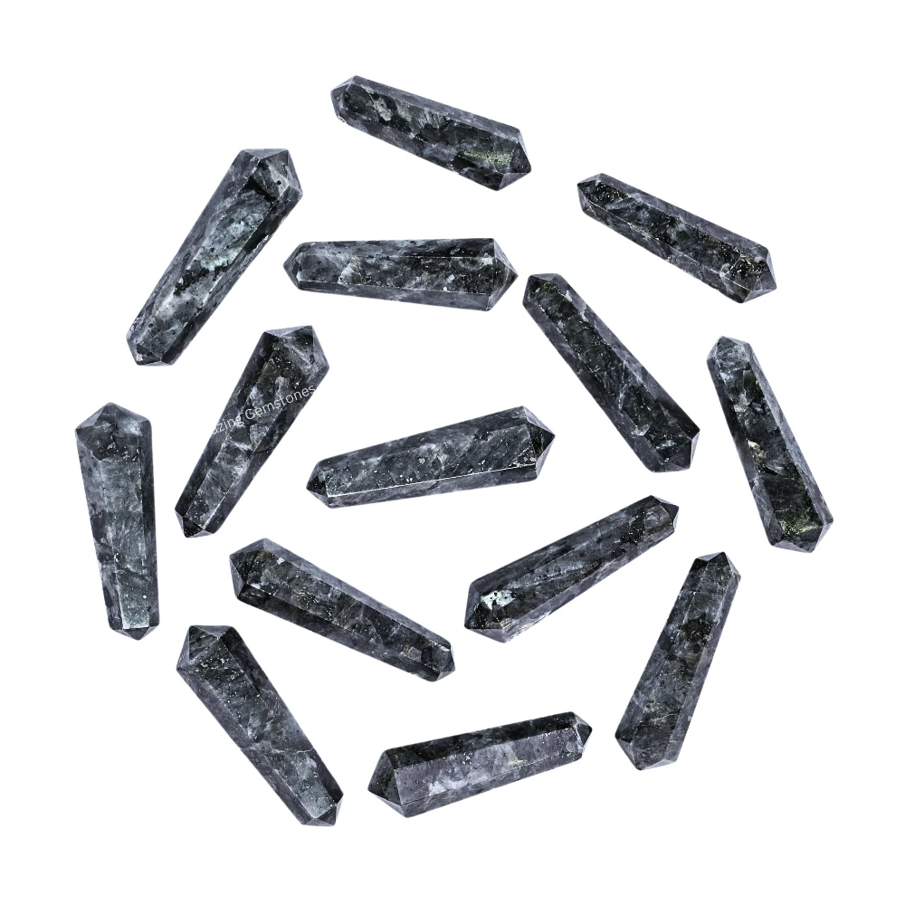 Larvikite Pencil Points (Double Terminated)