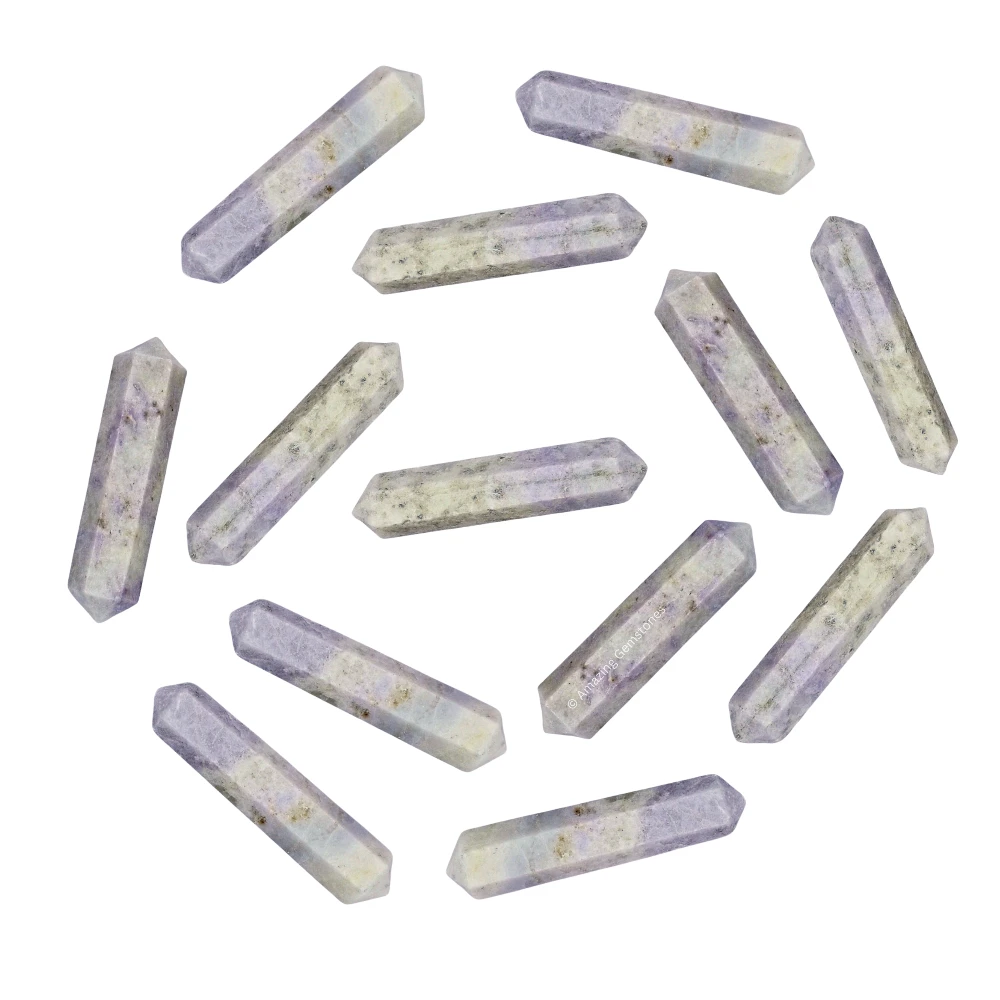 Hackmanite Pencil Points (Double Terminated)