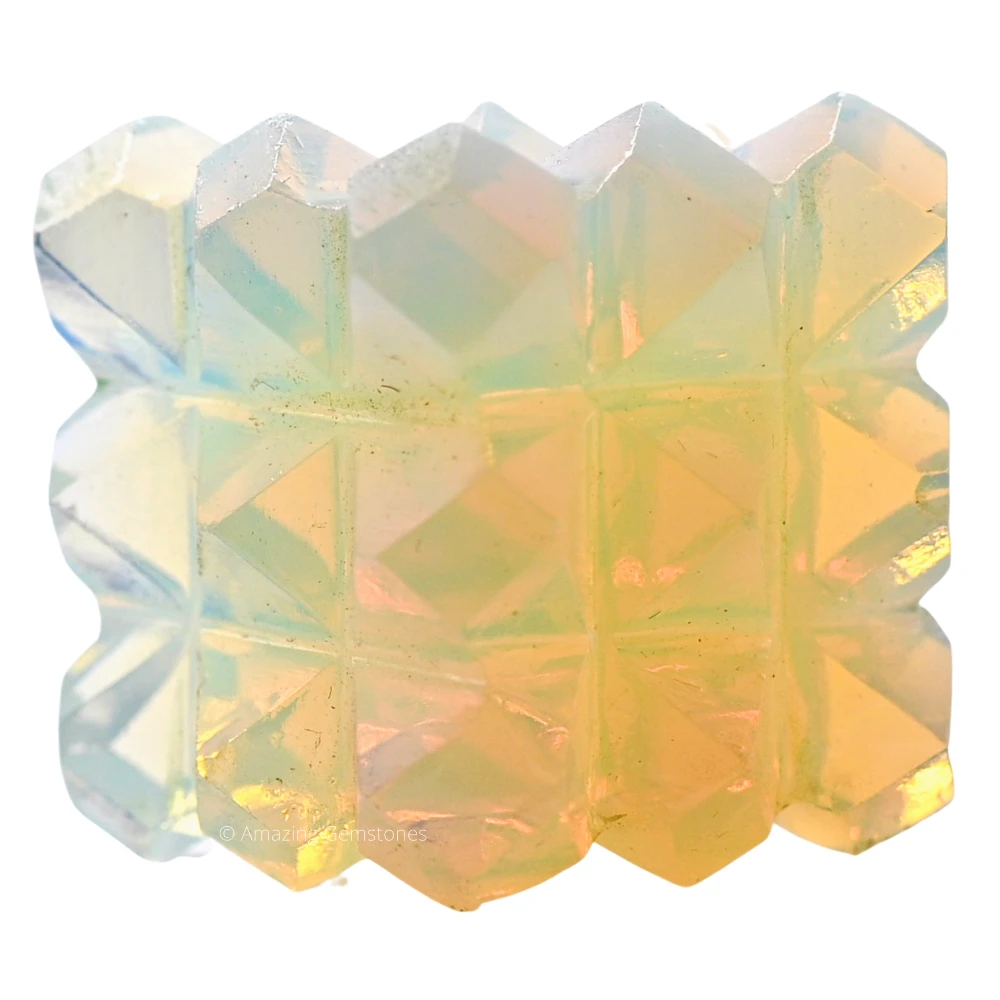 Opalite Cube Pyramid