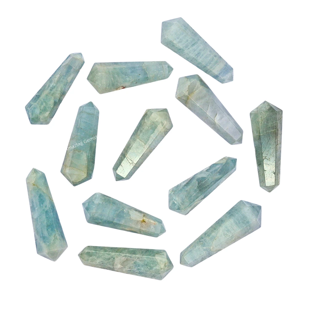 Aquamarine Pencil Points (Double Terminated)