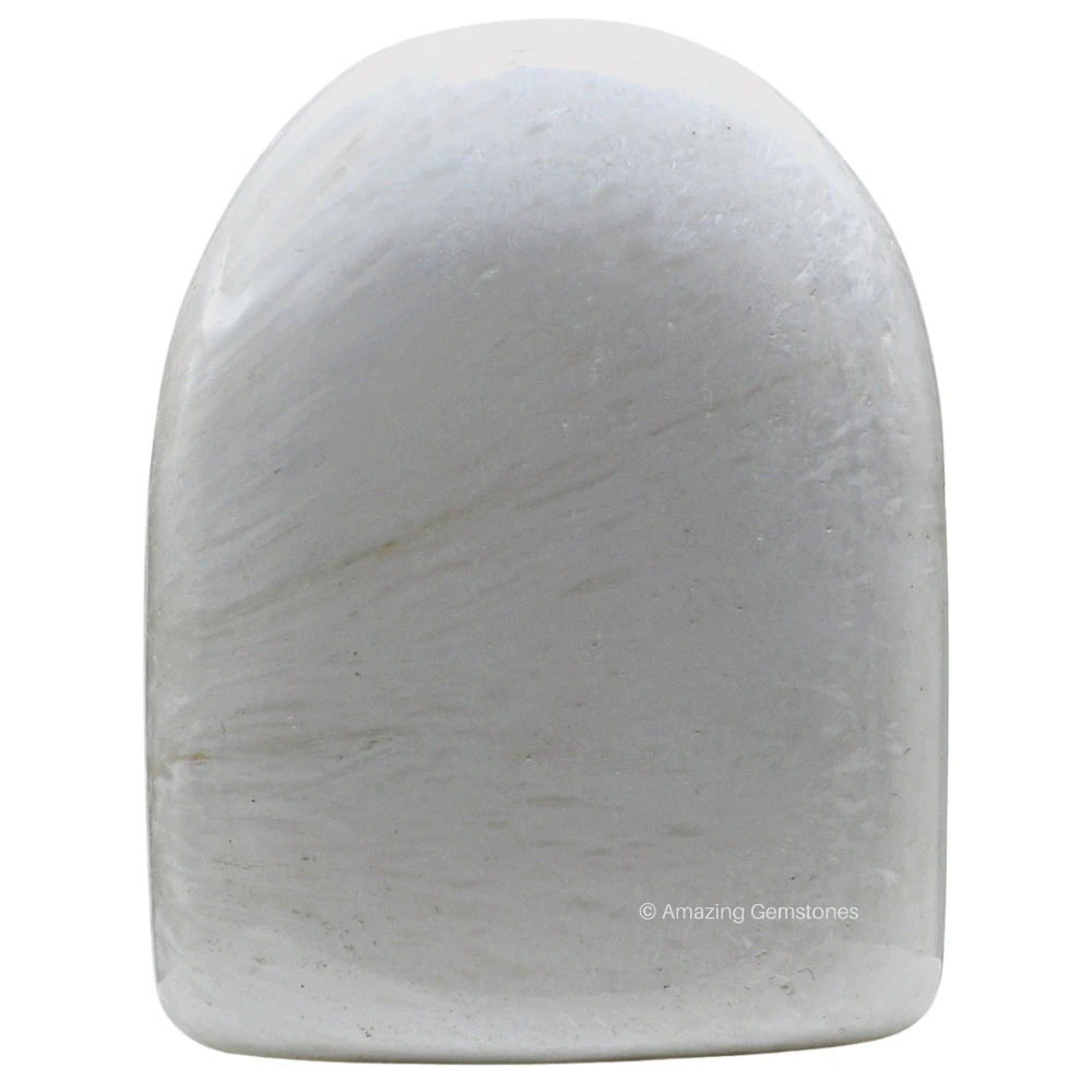 Scolecite Standing Palm Stone (Large)