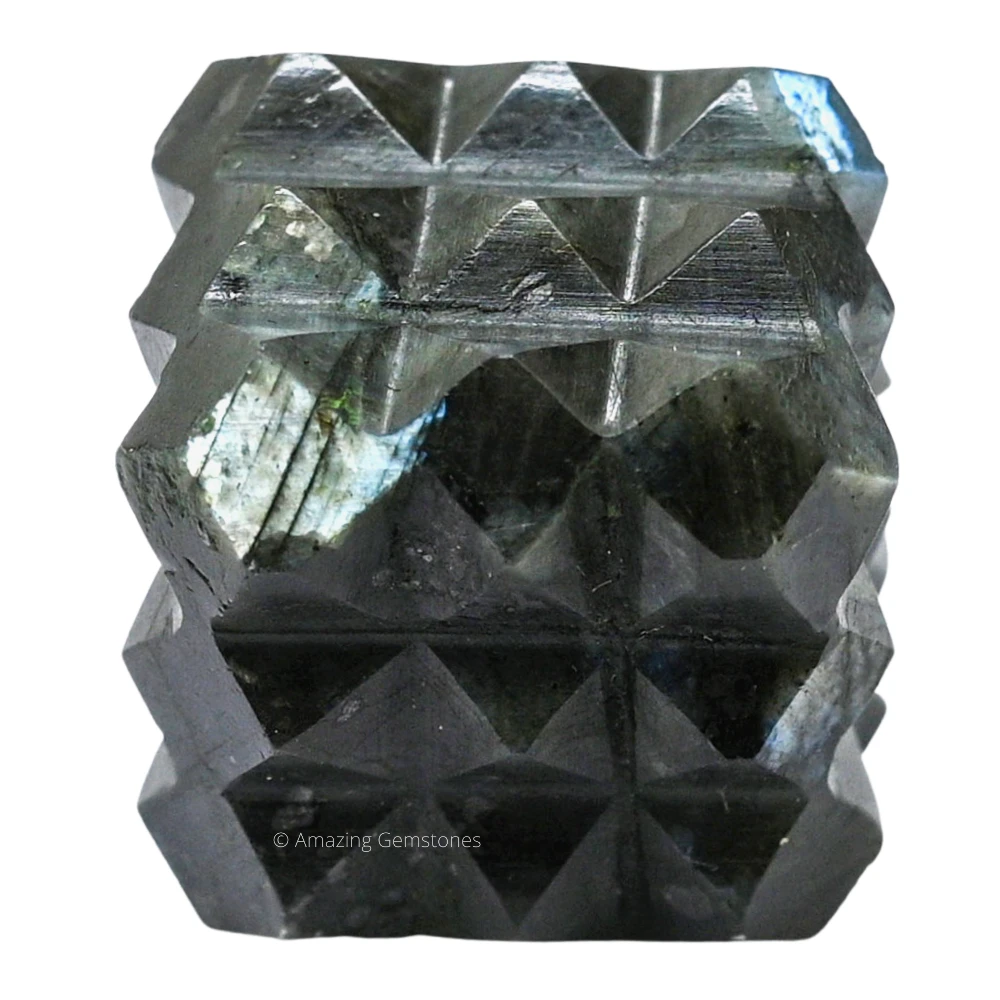 Labradorite Cube Pyramid