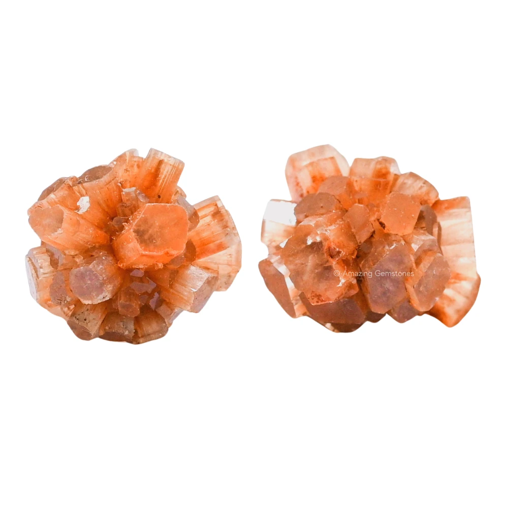 Aragonite Cluster Raw Crystals (2 Pieces)