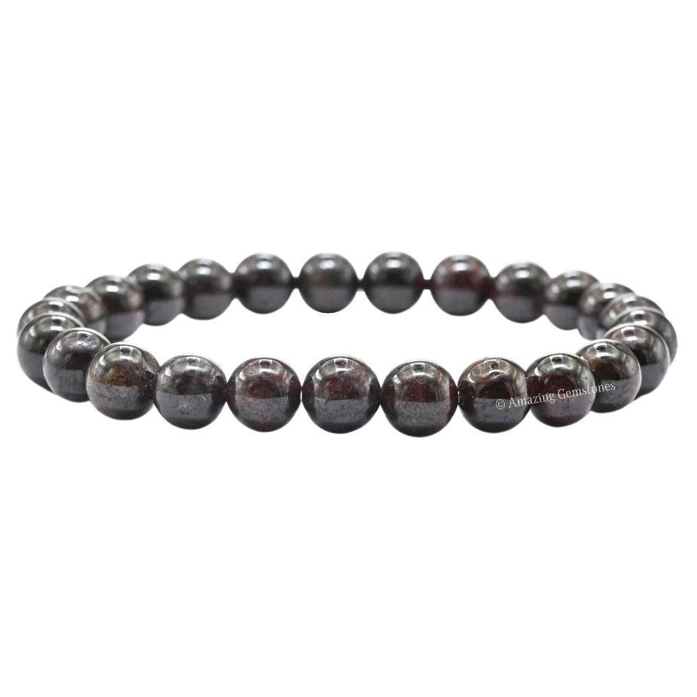 Garnet Bracelet (Strechable)