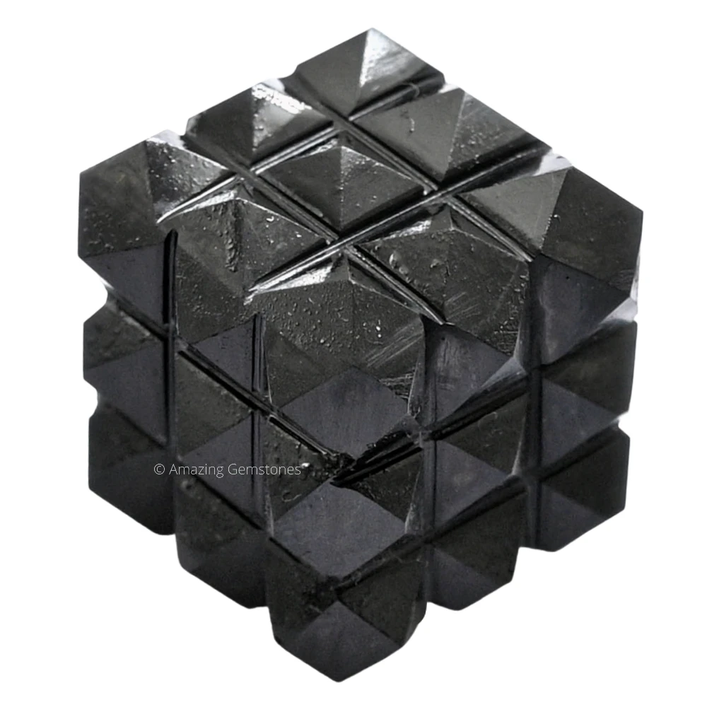 Shungite Cube Pyramid