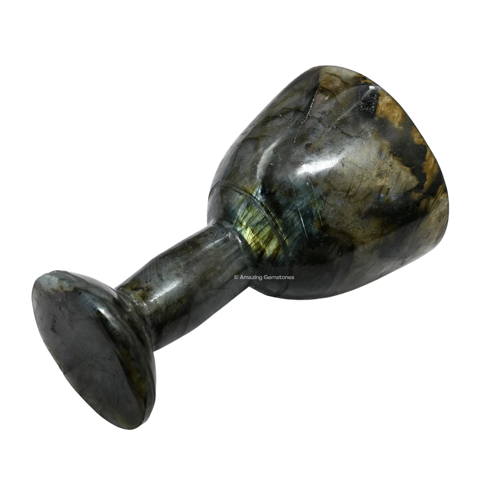 Labradorite Wine Glass