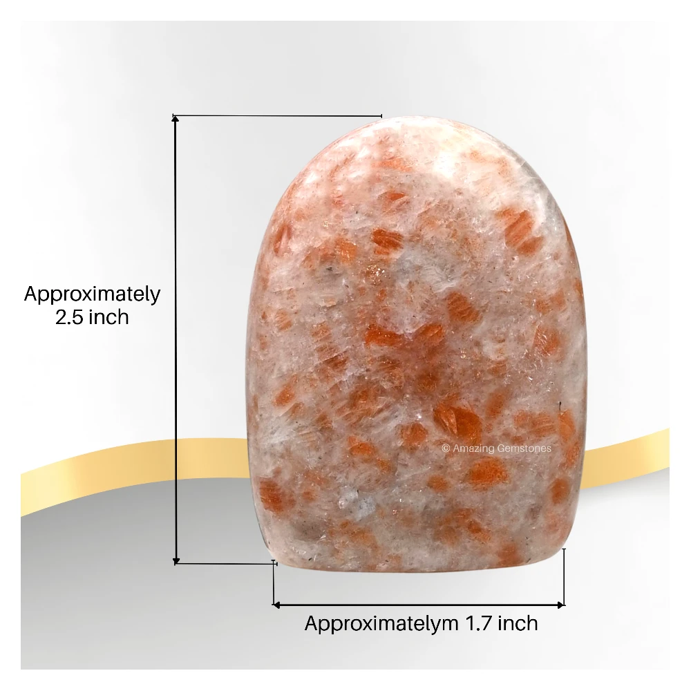 Sunstone Standing Palm Stone (Large)