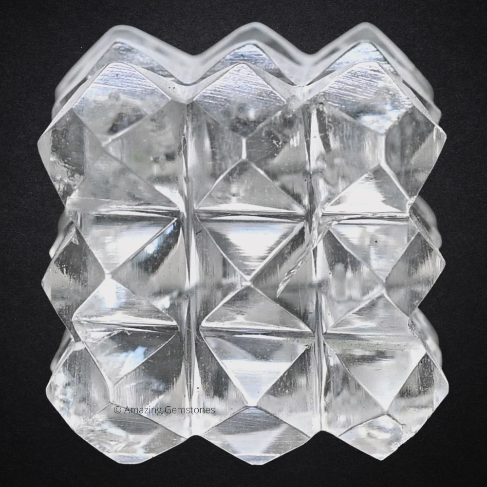 Clear Quartz Cube Pyramid