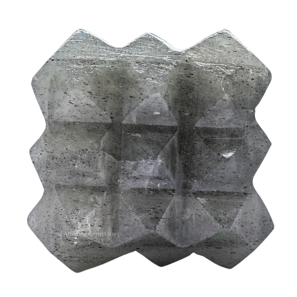Aquamarine Cube Pyramid