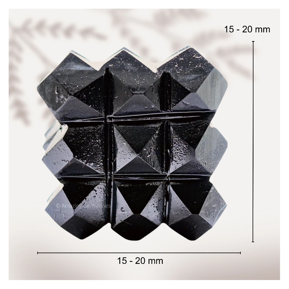 Shungite Cube Pyramid