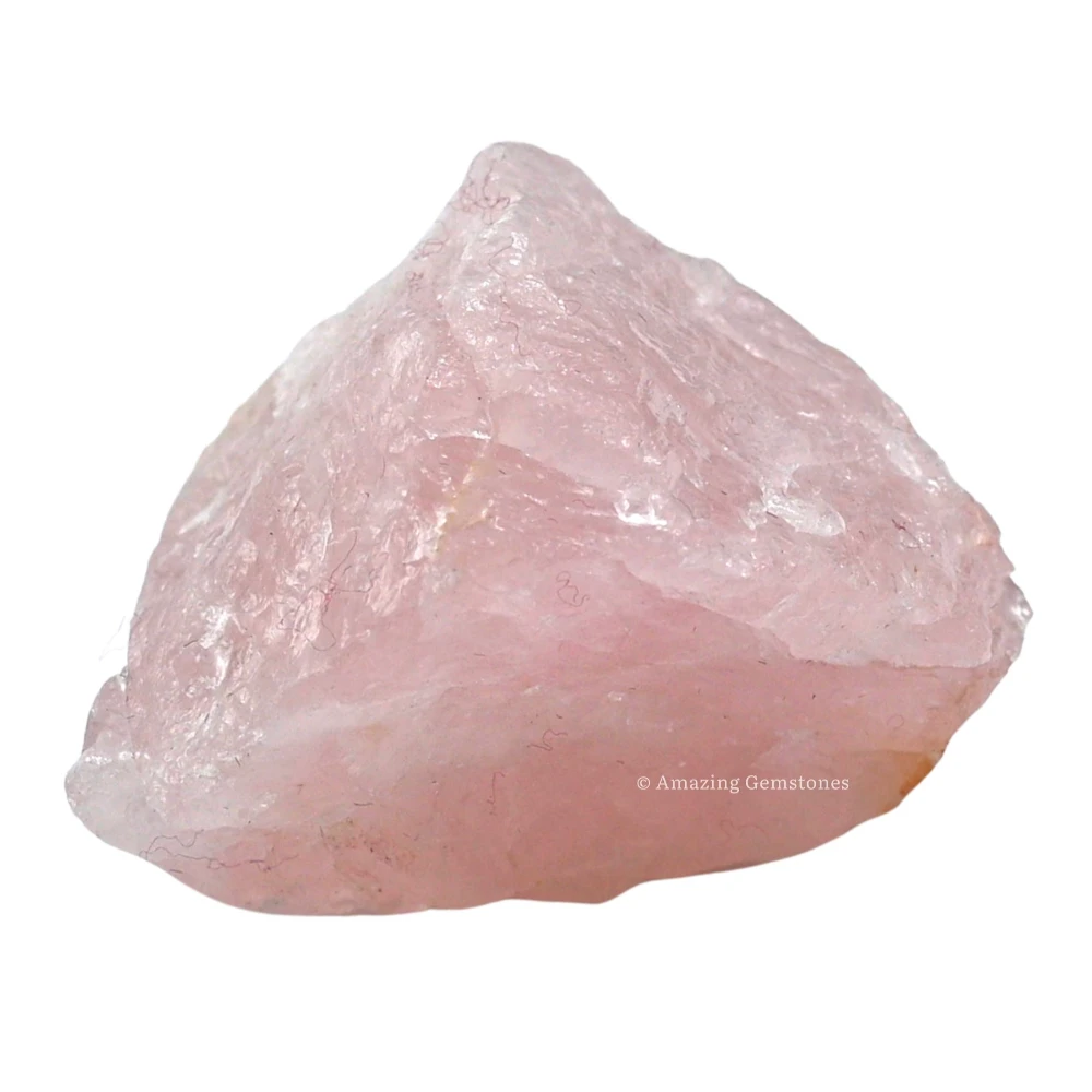 Star Rose Quartz Raw Crystals (1 LB)