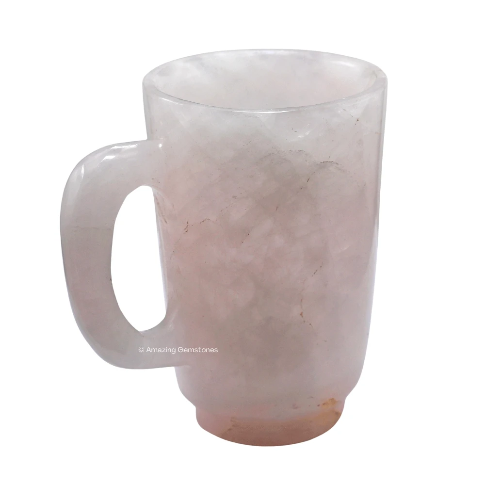Rose Quartz Crystal Mug