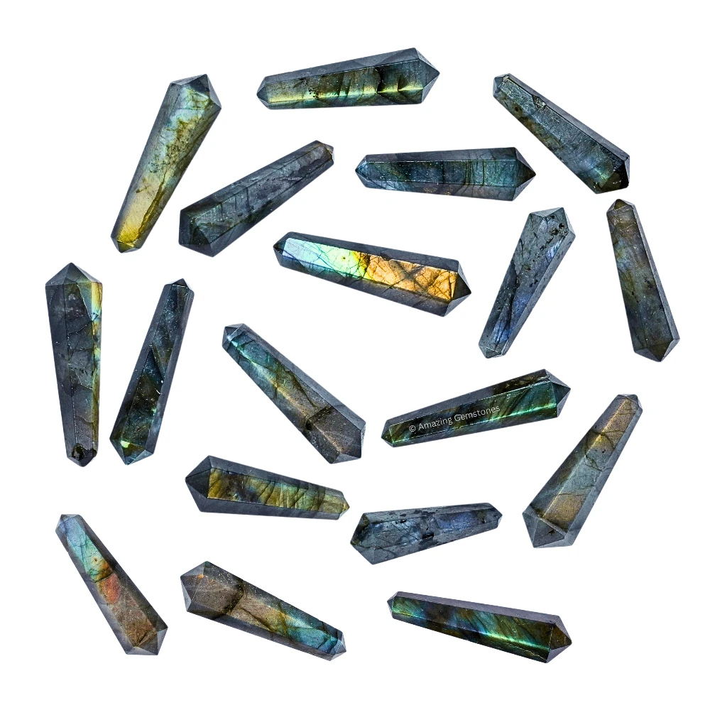 Labradorite Pencil Points (Double Terminated)